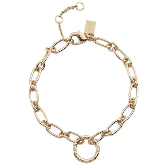 Coach Signature Link Bracelet NWOT 6 1/2+1 Ext - Picture 1 of 6